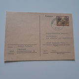 Postkarte Absender Sinabelkirchen, Arnold Pußwald an Steierm. Gebietskrankenkasse für Arbeiter und Angestellte.