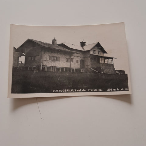 AK Roseggerhaus auf der Pretulalpe.