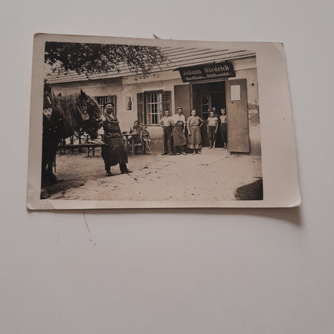 AK Johann Wiedrich Gasthaus zum Müllerwirt. (Bezirk Weiz ?)