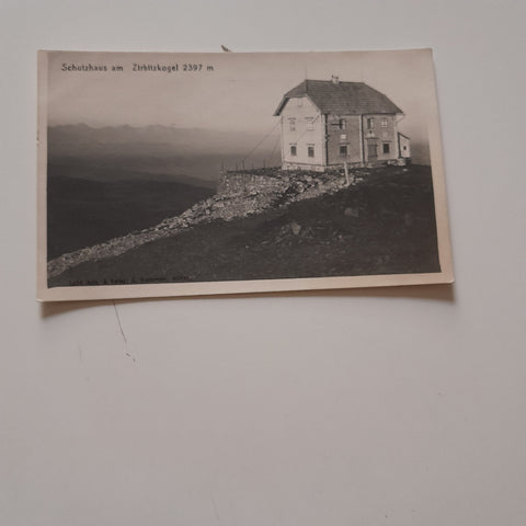 AK Schutzhaus am Zirbitzkogel. (1924)