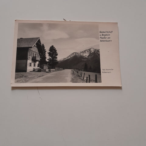 AK Gastwirtschaft und Bergheim Moscher am Hohentauern.