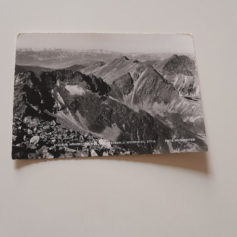 AK Blick v. Bösenstein geg. Dreistecken u. Hochhaide.