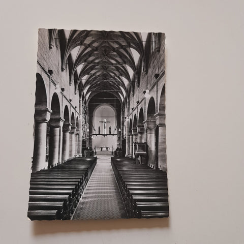 AK Benediktiner Abtei Seckau Mittelschiff der Basilika.