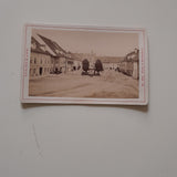 Hartkartonfoto Platz in Knittelfeld.