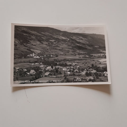 AK St. Lorenzen mit St. Georgen an der Mur.