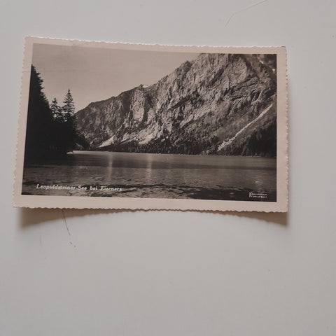 AK Leopoldsteinersee bei Eisenerz . (1938)
