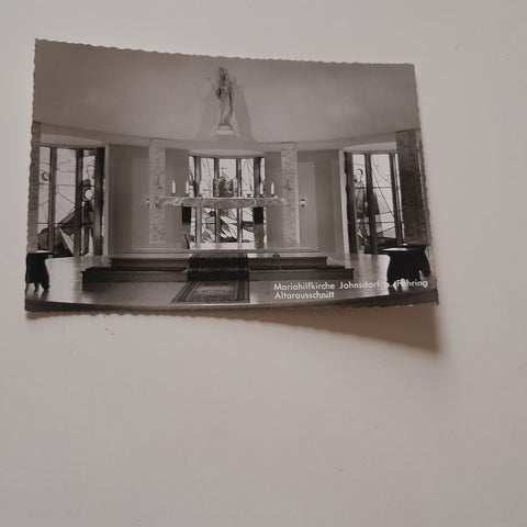 AK Mariahilfkirche Johnsdorf bei Fehring. Altarausschnitt.