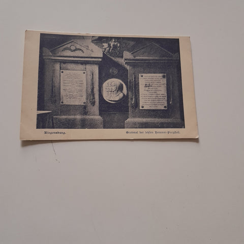 AK Riegersburg. Grabmal der letzten Hammer-Purgstall.