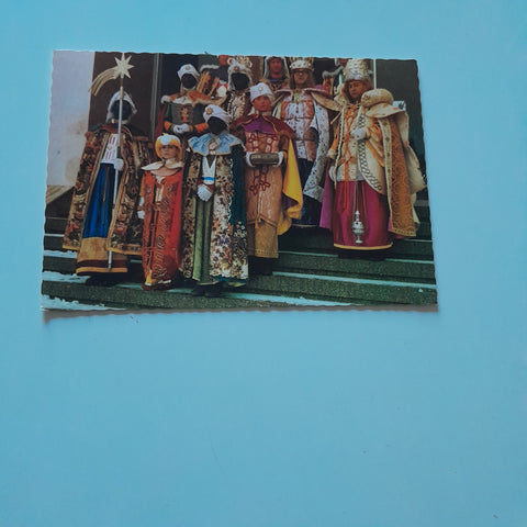 AK Gründungsgruppe der Sternsinger, 1949, aus Bierbaum am Auersbach.
