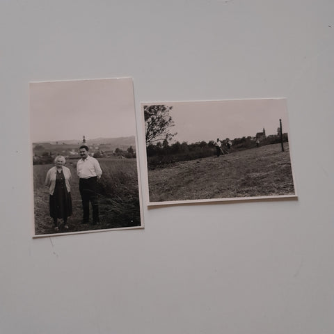 2 Fotos Kirchbach. (1965)