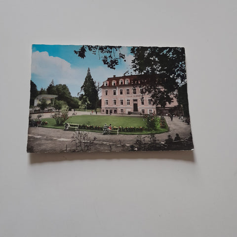 AK Bad Gleichenberg. Kurplatz mit Musikpodium und Wellingtonia.