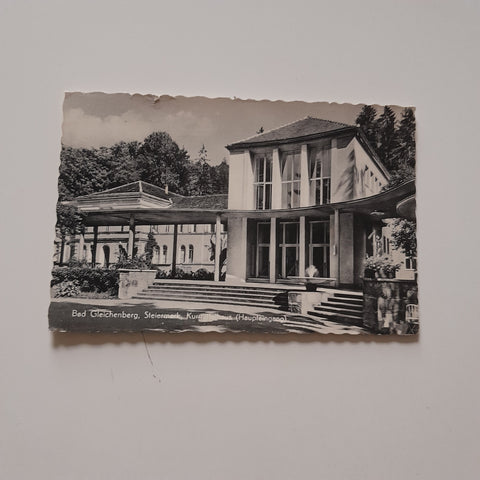 AK Bad Gleichenberg. Kurmittelhaus (Haupteingang) (1961)