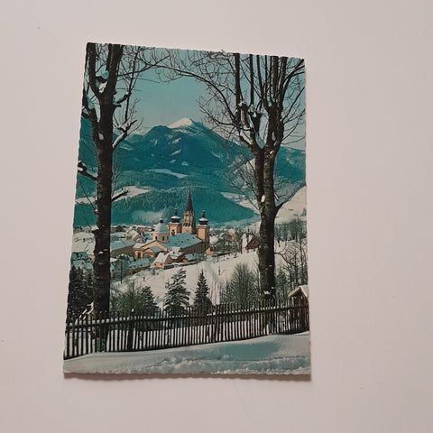 AK Wintersportplatz Mariazell.