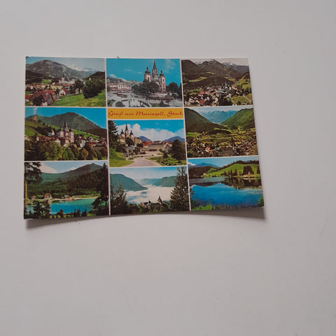 AK Gruß aus Mariazell.