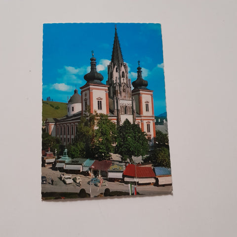 AK Wallfahrtskirche Mariazell.