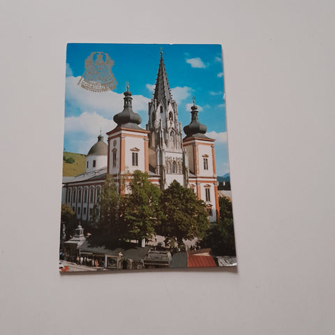 AK Mariazell Wallfahrtskirche.