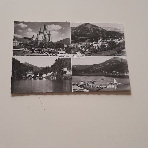 AK Gruß aus Mariazell.
