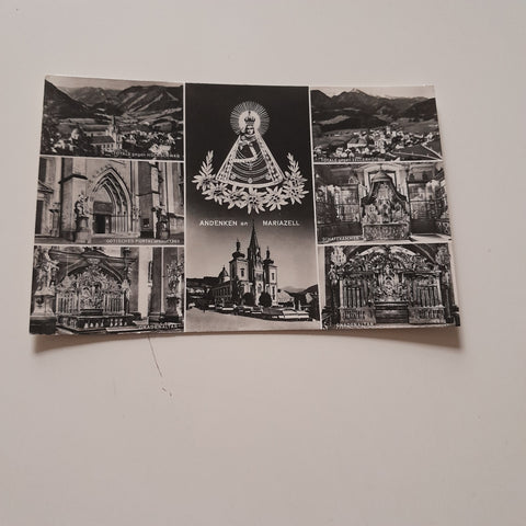 AK Andenken an Mariazell.