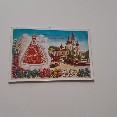 AK Gruss aus Mariazell.