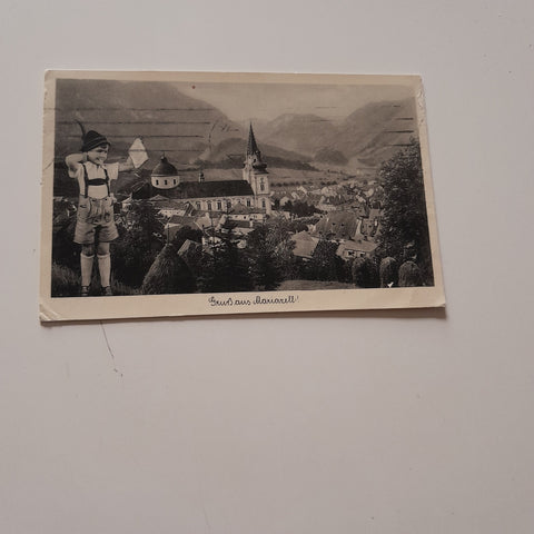 AK Gruss aus Mariazell.