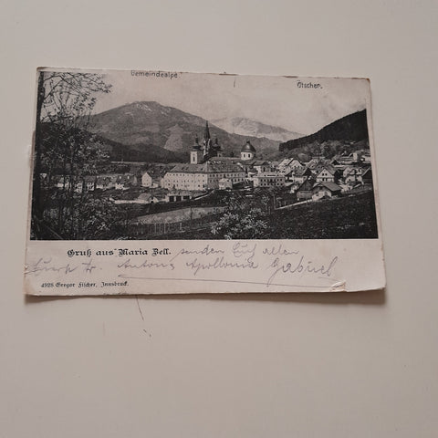 AK Gruss aus Mariazell.