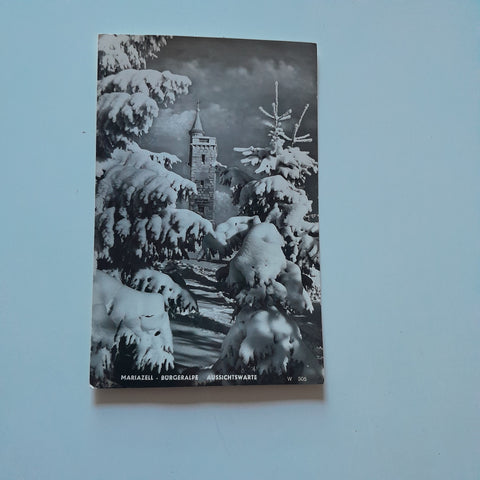 AK Mariazell. Bürgeralpe. Aussichtswarte.