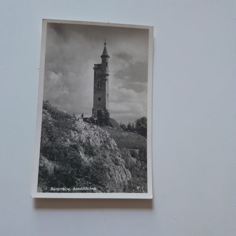 AK Mariazell. Bürgeralpe. Aussichtsturm.