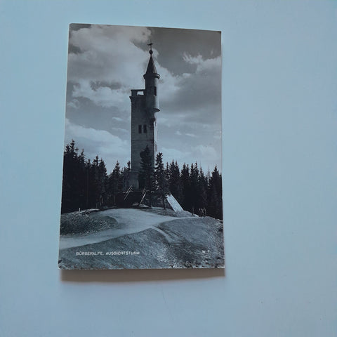 AK Mariazell. Bürgeralpe. Aussichtsturm.