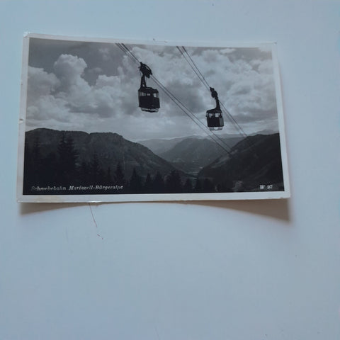 AK Mariazell Bürgeralpe. Seilschwebebahn.