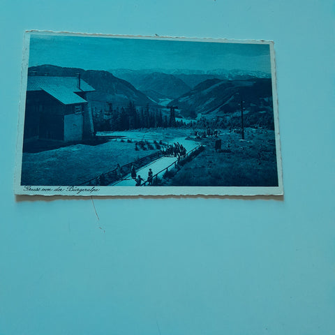 AK Gruss von der Bürgeralpe.