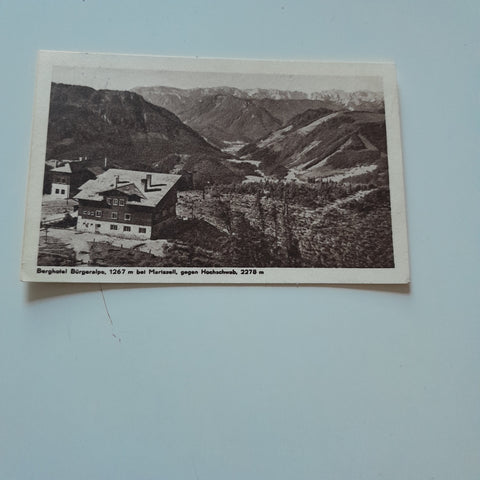 AK Berghotel Bürgeralpe bei Mariazell.