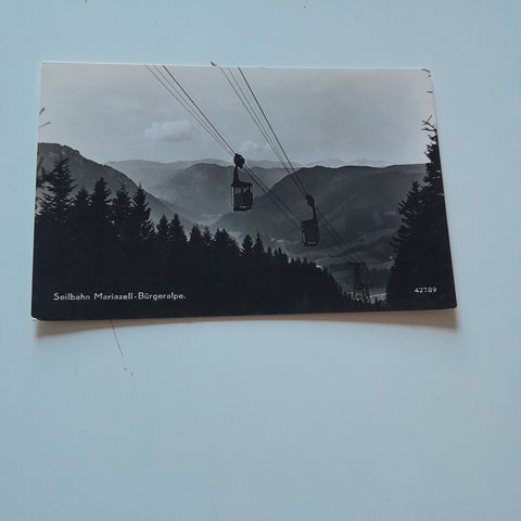 AK Seilbahn Mariazell - Bürgeralpe.