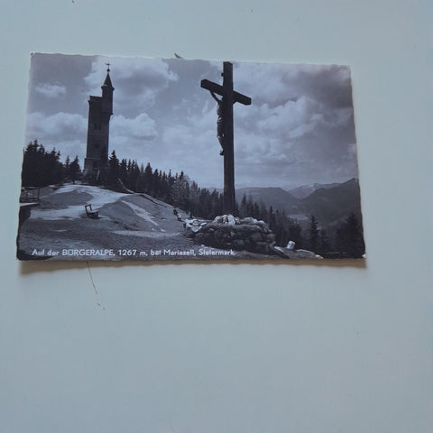 AK Auf der Bürgeralpe bei Mariazell.