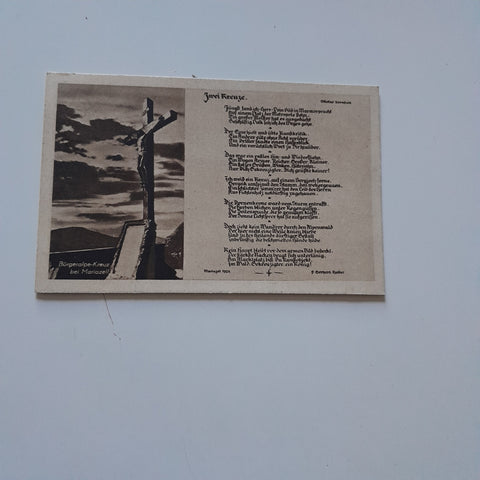 AK Bürgeralpe Kreuz bei Mariazell.