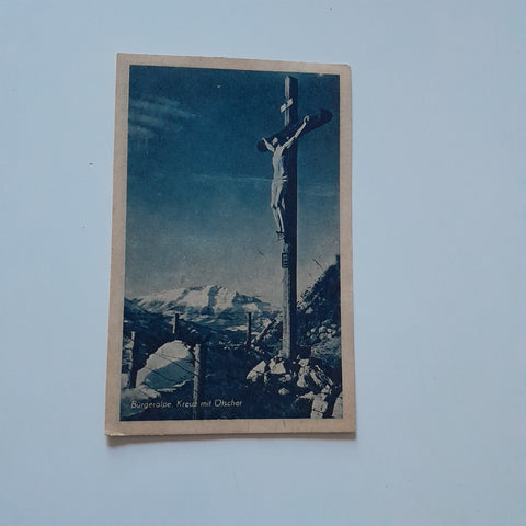 AK Bürgeralpe Kreuz mit Ötscher.