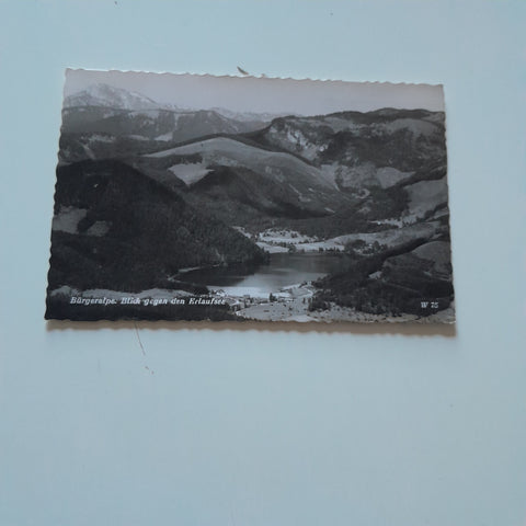 AK Bürgeralpe Blick gegen den Erlaufsee.