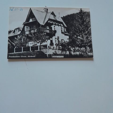 AK Mariazell. Fremdenheim Ginner.