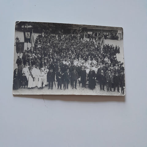 Foto-AK Mariazell (im Hintergrund Shop von Ferdinand Lang)