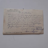 AK M. G. V. Mariazell. Gründungsliedertafel. 27.4. 1924.