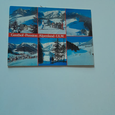 AK Gasthof Pension Alpenland Familie Ulm. Altenberg.