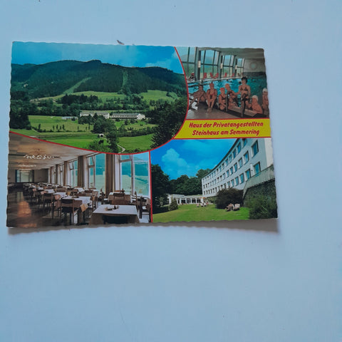 AK Steinhaus am Semmering. Gewerkschaft der Privatangestellten Urlaubs- und Schulungsheim.