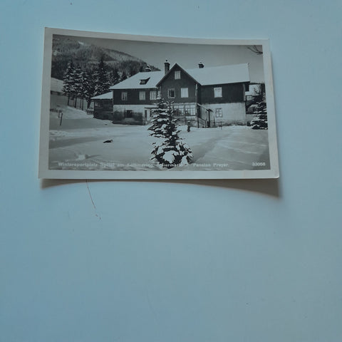AK Spital am Semmering. Pension Preyer. (1941)