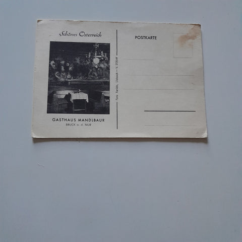AK Bruck an der Mur. Gasthaus Mandlbaur.