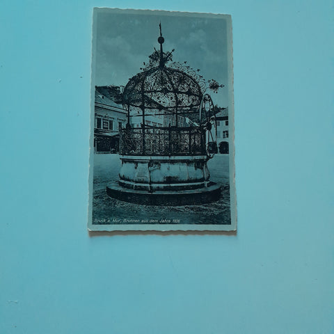 AK Bruck an der Mur. Brunnen.