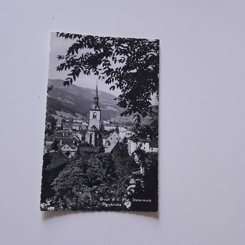 AK Bruck an der Mur. Pfarrkirche.