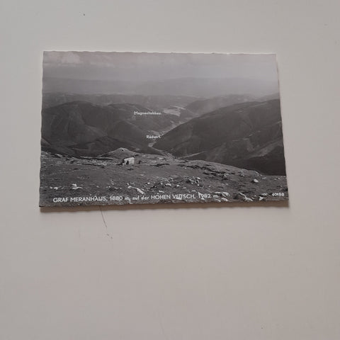 AK Graf Meranhaus auf der Hohen Veitsch. (1964)