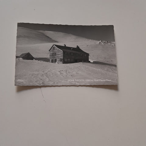 AK Hohe Veitsch, Graf Meran Haus. (1962)