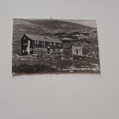 AK Hohe Veitsch. Graf Meran Haus.