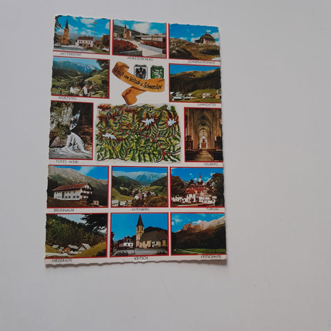 AK Gruß von Veitsch und Schneealpe.