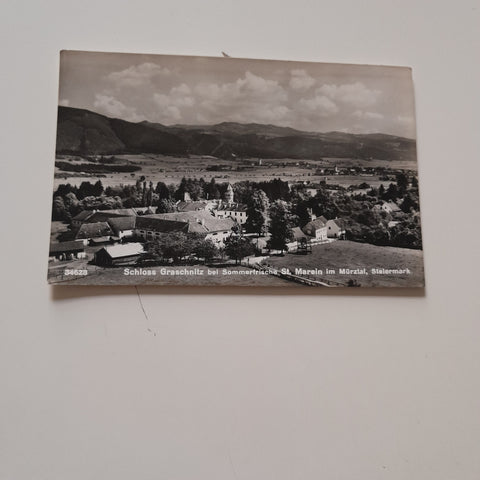 AK Schloss Graschnitz bei St. Marein im Mürztal.